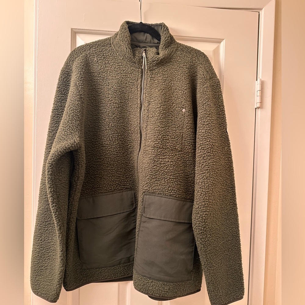 VUORI IDYLLWILD SHERPA JACKET MEN'S NWT
